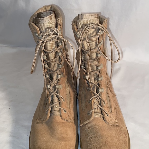Belleville 390 DES mens hot weather dessert tan combat boots size 7 XW - Picture 3 of 7